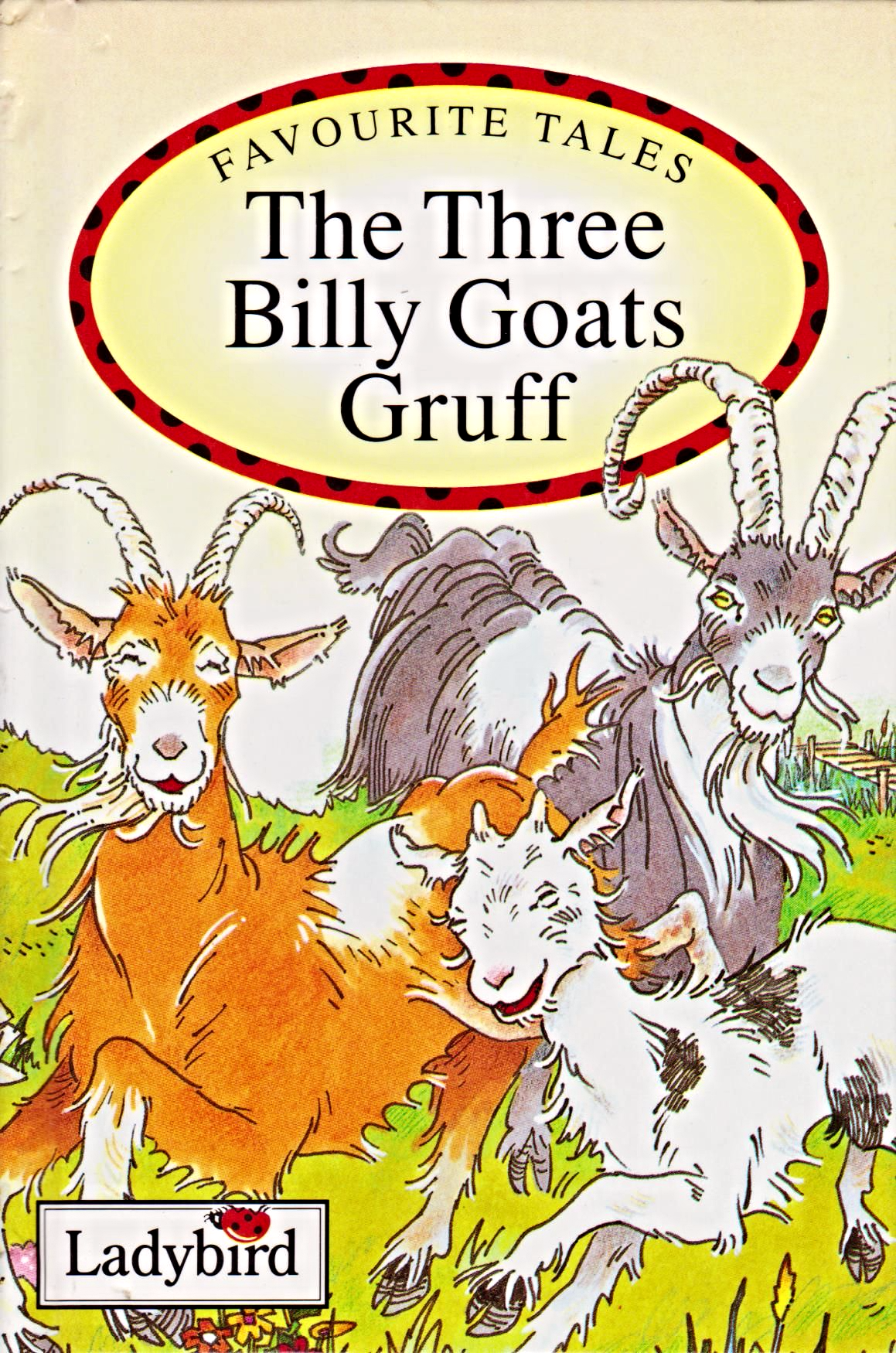Three Billy Goats Gruff Ladybird Book Favourite Tales Gloss Hardback 1993 - Three Billy Goats Gruff, Transparent background PNG HD thumbnail