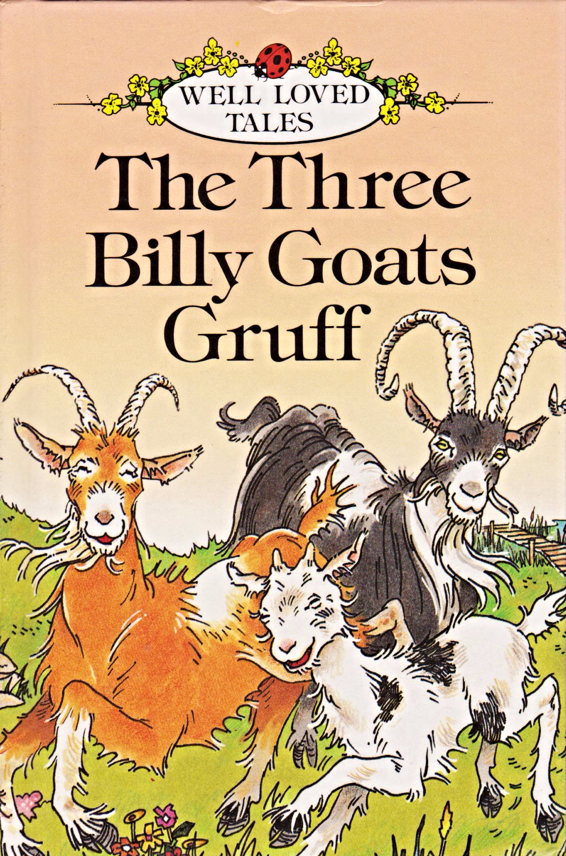 Three Billy Goats Gruff Ladybird Book Well Loved Tales Series 606D Gloss Hardback - Three Billy Goats Gruff, Transparent background PNG HD thumbnail