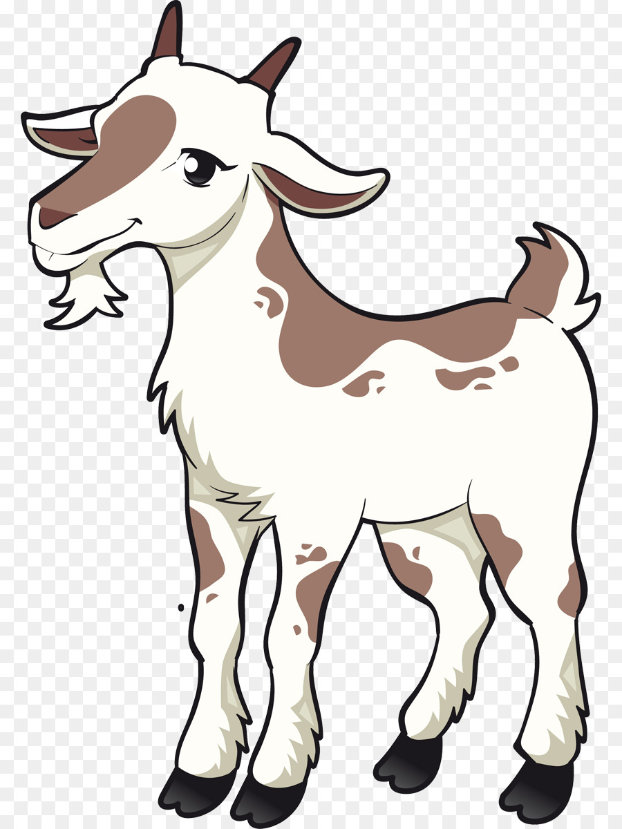 Boer Goat Sheep Cattle Three Billy Goats Gruff Clip Art   Goat - Three Billy Goats, Transparent background PNG HD thumbnail