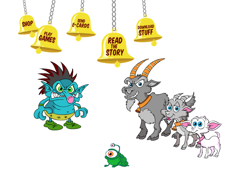 Graphics For Three Billy Goats Gruff Graphics   Three Billy Goats Gruff Png - Three Billy Goats, Transparent background PNG HD thumbnail