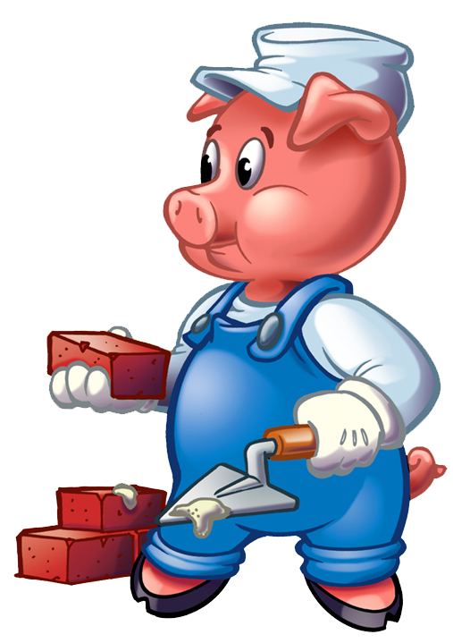 Three Little Pigs Clip Art Cliparts Co - Three Little Pigs, Transparent background PNG HD thumbnail
