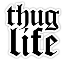 Thug Life Png   Free Large Images - Thug Life, Transparent background PNG HD thumbnail
