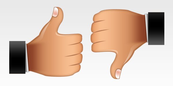 Thumbs Up And Thumbs Down PNG HD - Thumbs Up And Thumbs D