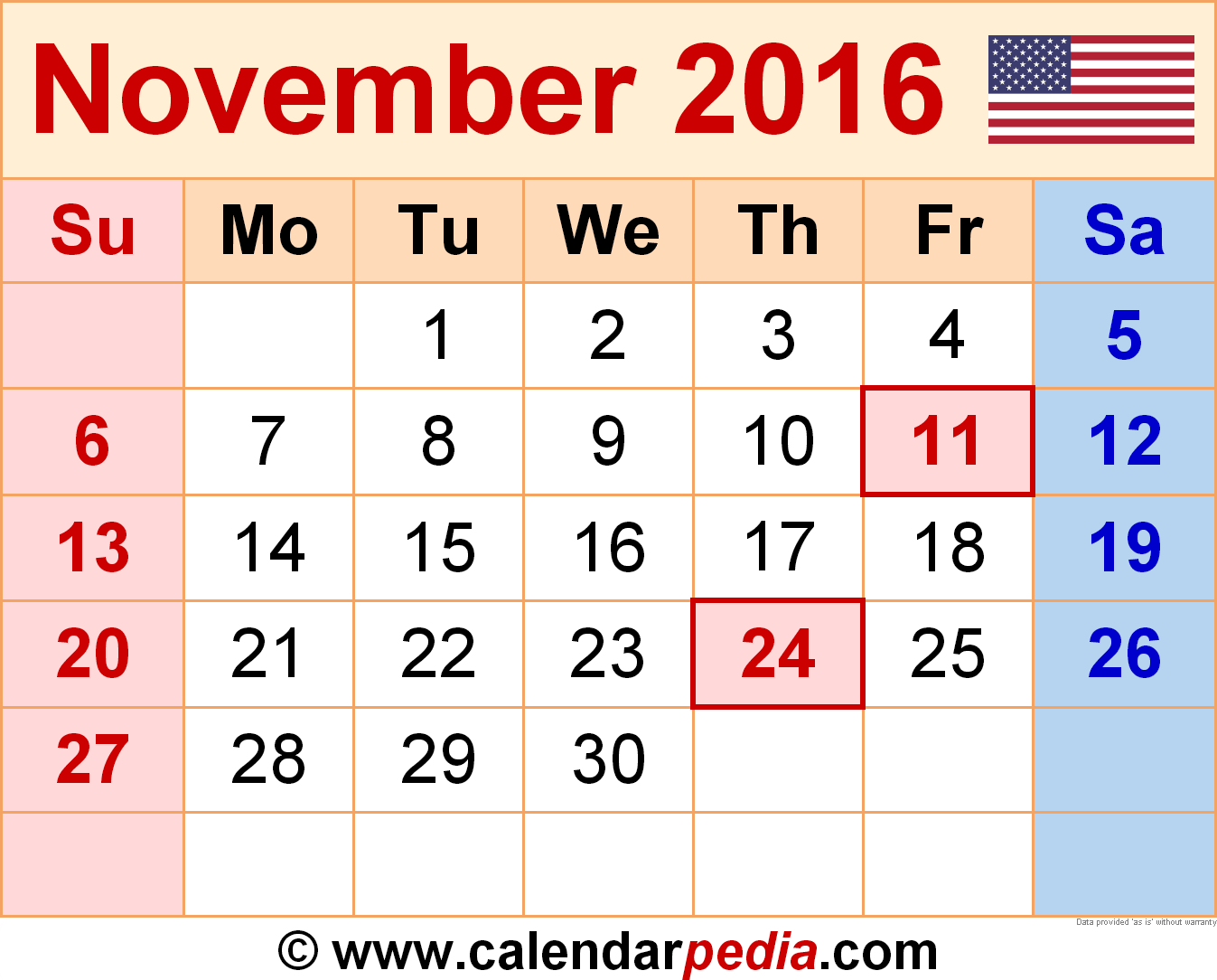 Calendar November 2016 - Thursday September 19 Calendar, Transparent background PNG HD thumbnail