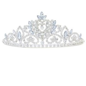 Tiara Style 60402 In Silver - Tiara Images, Transparent background PNG HD thumbnail