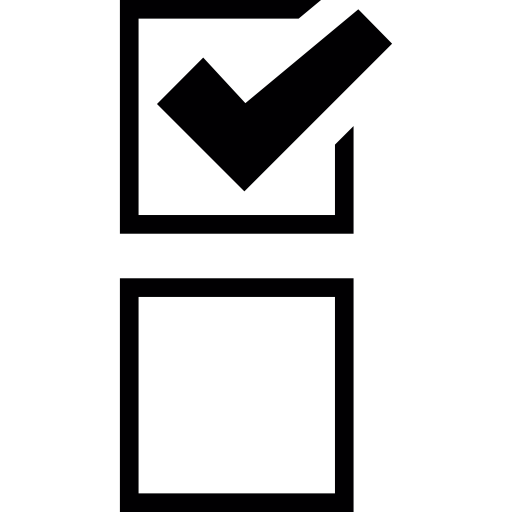 Checked Checkbox icon. PNG 50