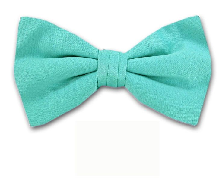 Tiffany Blue Bow Tie To Go With My Ring Bearers Outfit - Tiffany Blue Bow, Transparent background PNG HD thumbnail