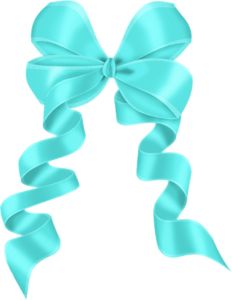 Turquoise Hair Bow Clipart · Bow Clipart - Tiffany Blue Bow, Transparent background PNG HD thumbnail
