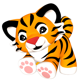 Png Tiger Clipart Baby - Tigger, Transparent background PNG HD thumbnail