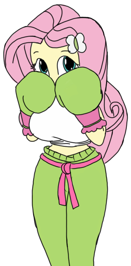 Fluttershy Timid By Toyminator900 Hdpng.com  - Timid Girl, Transparent background PNG HD thumbnail