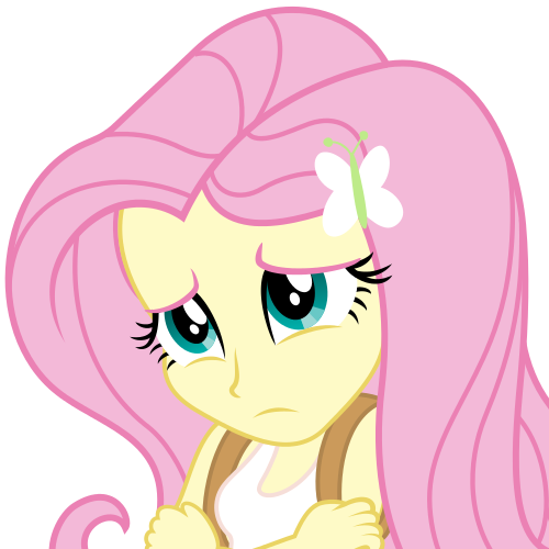 Fluttershy Timid Eqg Emote By Serendipony Hdpng.com  - Timid Girl, Transparent background PNG HD thumbnail