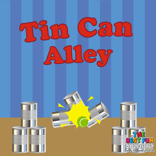 Inflatable Tin Can Alley   Bouncy Castle U0026 Entertainments Hire In Stafford, Cannock, , Burntwood, Walsall, Tamworth U0026 West Midllands - Tin Can Alley, Transparent background PNG HD thumbnail