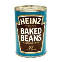 Heinz_Baked_Bean_In_Tomato_Sauce_415G - Tin Of Beans, Transparent background PNG HD thumbnail