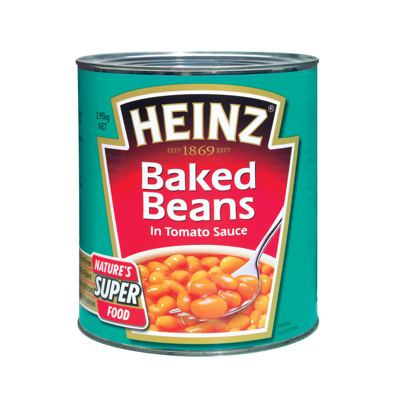 Heinz Baked Beans In Tomato Sauce A10 - Tin Of Beans, Transparent background PNG HD thumbnail