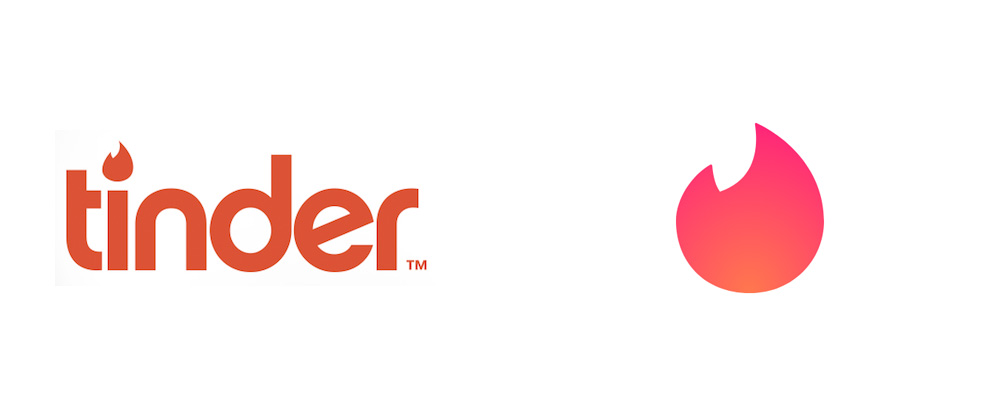 New Logo For Tinder By Designstudio In Collaboration With In House - Tinder, Transparent background PNG HD thumbnail