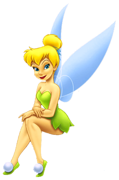 Tinker Bell Sitting - Tinker Bell, Transparent background PNG HD thumbnail