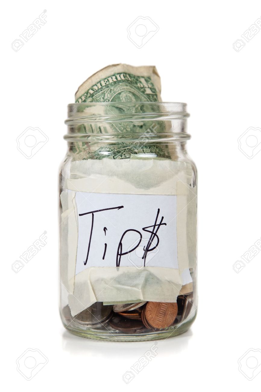 A Tip Jar With Coins And Bills Stock Photo   5635722 - Tip Jar, Transparent background PNG HD thumbnail