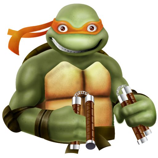 Teenage Mutant Ninja Turtles Icon | Michelangelo Icon Free Download As Png And Ico Formats, - Tmnt, Transparent background PNG HD thumbnail