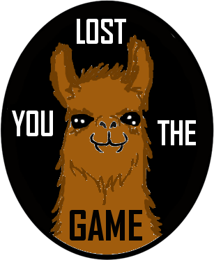 Lose The Game Llama By Terresebatate Hdpng.com  - To Lose A Game, Transparent background PNG HD thumbnail