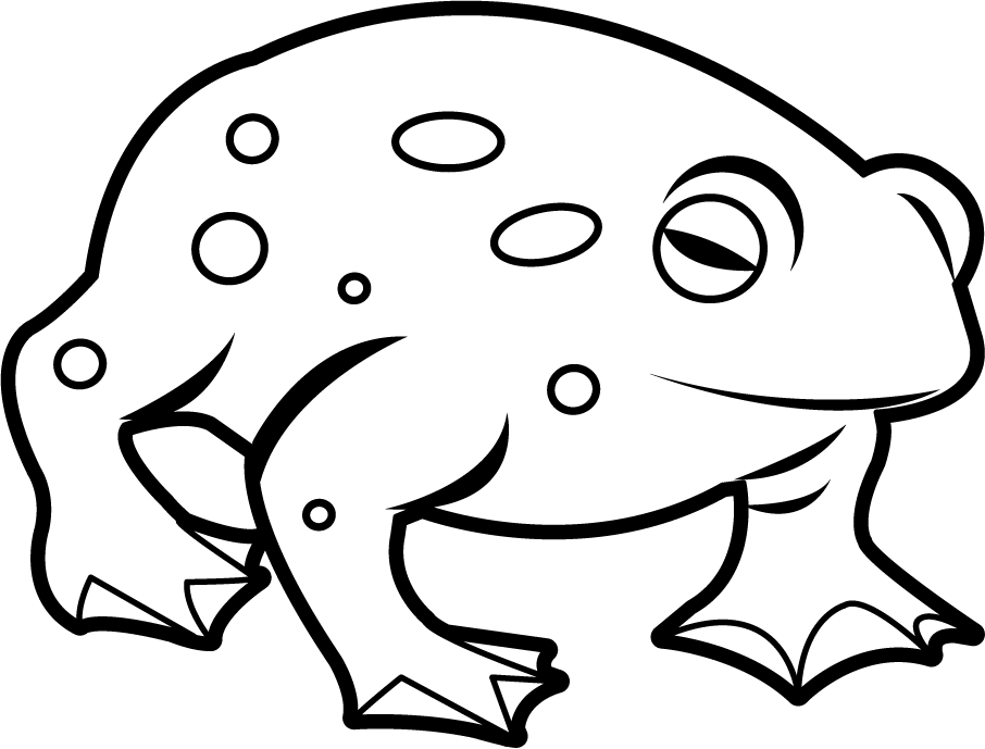 December 31, 1969 - Toad Black And White, Transparent background PNG HD thumbnail