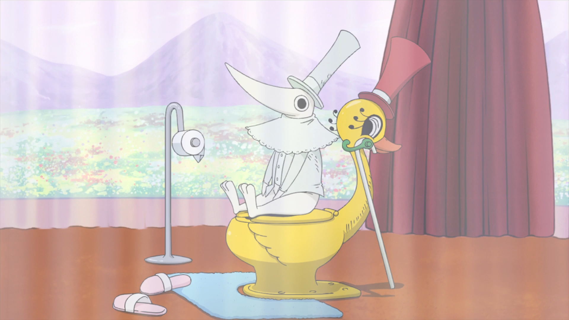 Soul Eater Episode 32 Hd   Excaliburu0027S Duck Toilet (2).png - Toilet, Transparent background PNG HD thumbnail