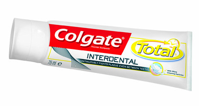 Colgate Total Interdental Toothpaste Is A Great Cleaner And Leaves The Teeth Feeling Silky Smooth. - Toothpaste, Transparent background PNG HD thumbnail