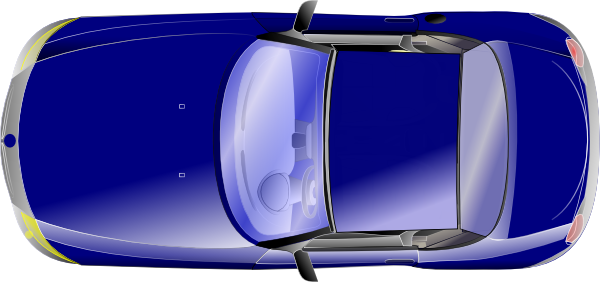 Download This Image As: - Top View Of A Car, Transparent background PNG HD thumbnail