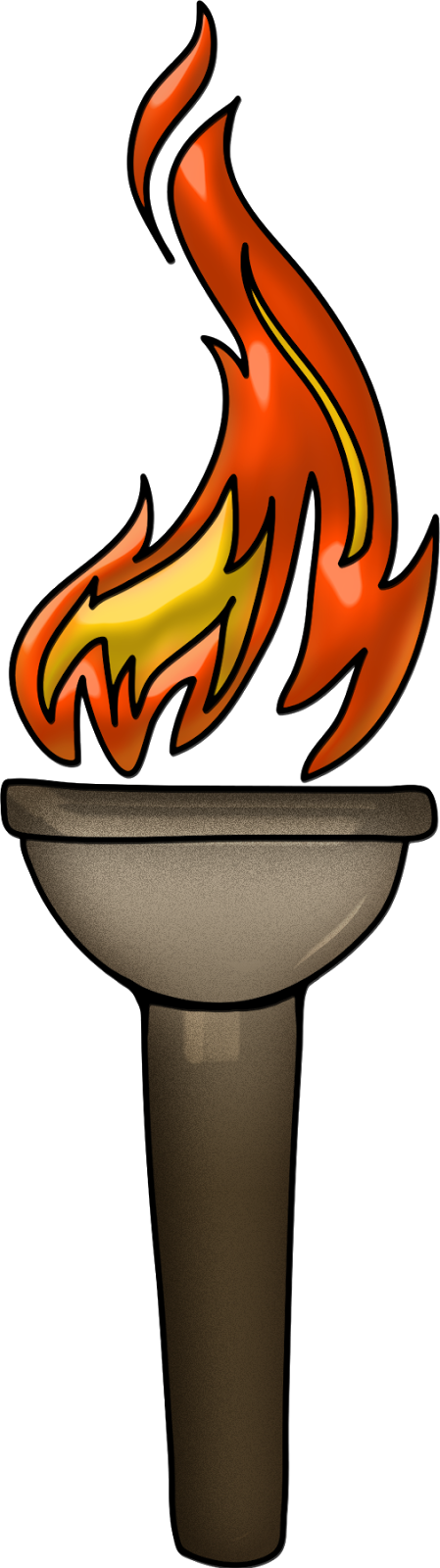 Pass The Torch Linky ~ Using  Er Suffix - Torch, Transparent background PNG HD thumbnail