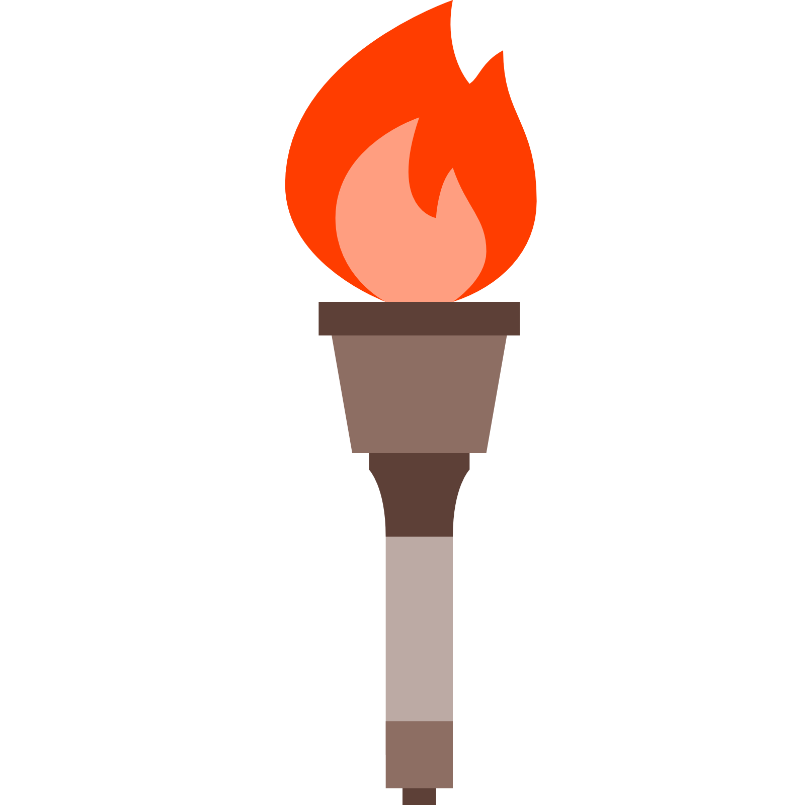 Pin Torch Clipart Icon #4 - Torch, Transparent background PNG HD thumbnail