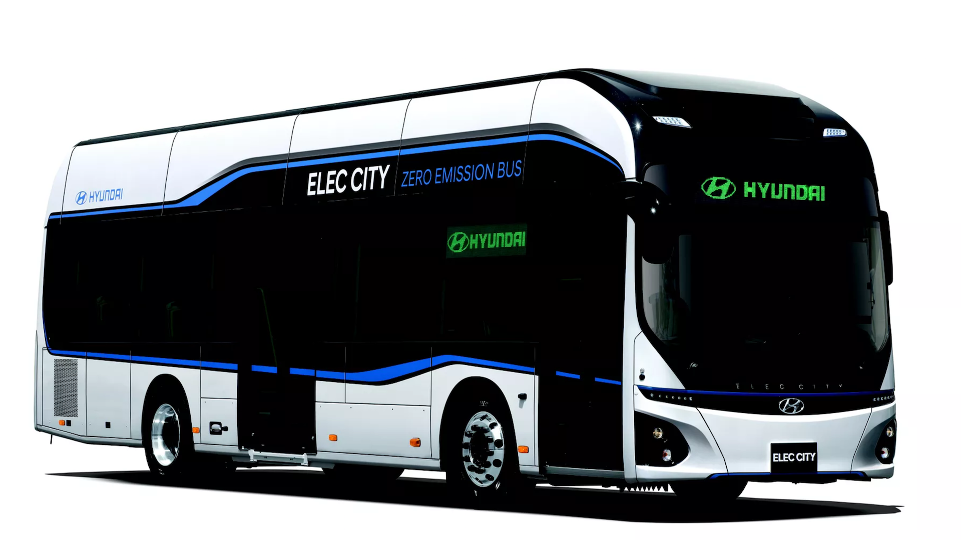Hyundaiu0027S New Electric Bus Can Drive 180 Miles On An Houru0027S Charge   The Drive - Tour Bus, Transparent background PNG HD thumbnail