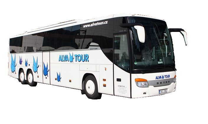 Setra416.png, 227Kb - Tour Bus, Transparent background PNG HD thumbnail