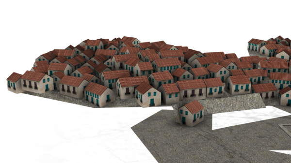 Small Town Village Houses Png By Madetobeunique Hdpng.com  - Town Background, Transparent background PNG HD thumbnail