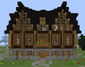 Medieval Town Council   Grabcraft   Your Number One Source For Minecraft Buildings, Blueprints, - Town Council Building, Transparent background PNG HD thumbnail