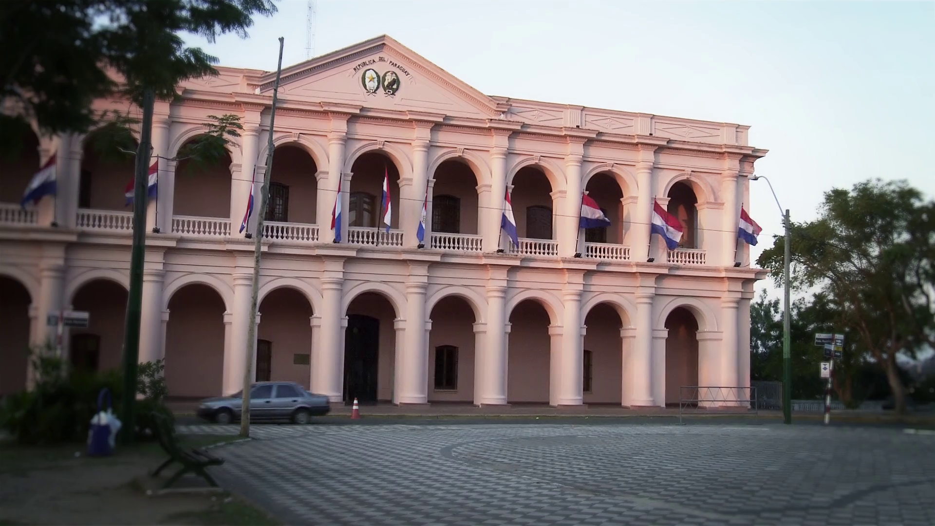 The Legislative Palace (Town Council Building, El Cabildo) In Asuncion, Paraguay. Stock Video Footage   Videoblocks - Town Council Building, Transparent background PNG HD thumbnail