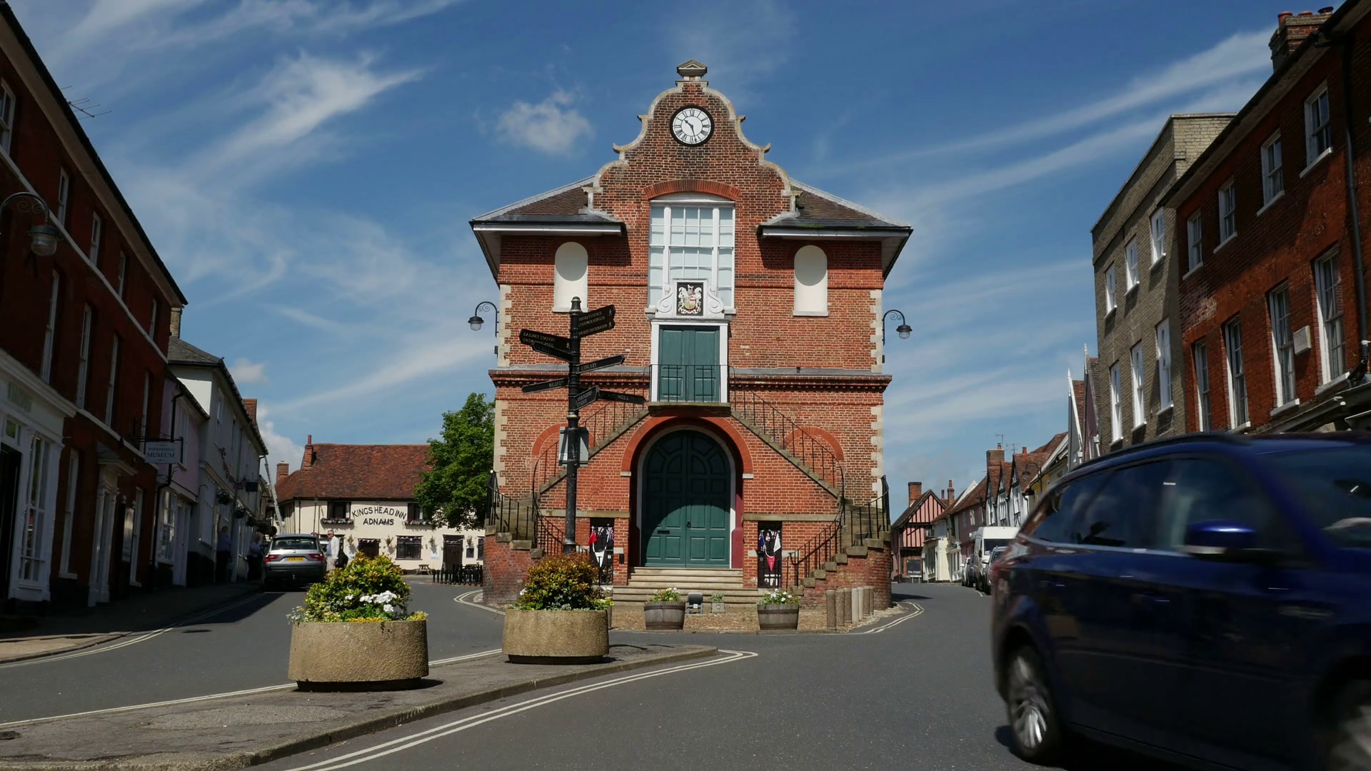 The Shire Hall Town Council Building In Woodbridge, Suffolk, England, United Kingdom Stock Video Footage   Videoblocks - Town Council Building, Transparent background PNG HD thumbnail
