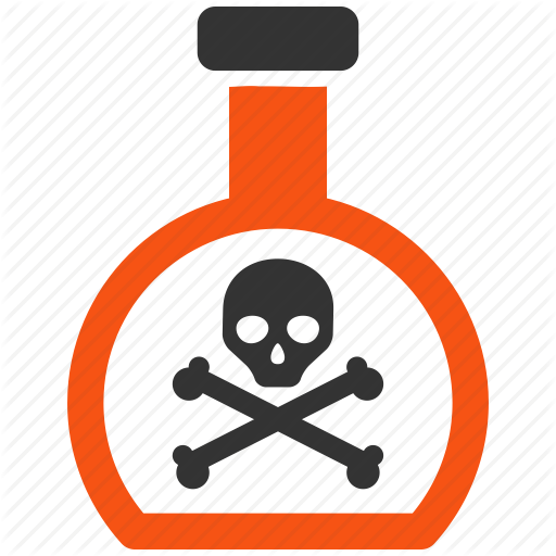 Chemical, Danger, Poison, Safety, Skull, Toxic, Warning Icon - Toxic Chemical, Transparent background PNG HD thumbnail
