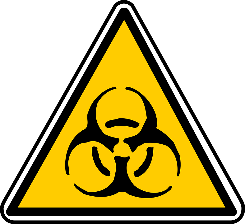 Biohazard, Sign, Symbol, Toxic, Dangerous, Biology - Toxic Sign, Transparent background PNG HD thumbnail