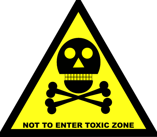 Do Not Enter Toxic Zone Sign Clip Art At Clker Pluspng.com   Vector Clip Art Online, Royalty Free U0026 Public Domain - Toxic Sign, Transparent background PNG HD thumbnail