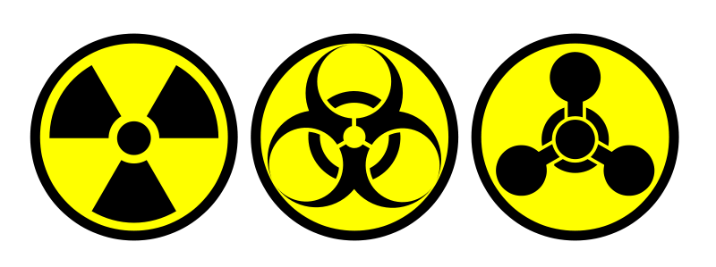 Toxic Waste Biohazard Symbol 1397038.png (800×299) | Fun Stuff | Pinterest - Toxic Sign, Transparent background PNG HD thumbnail