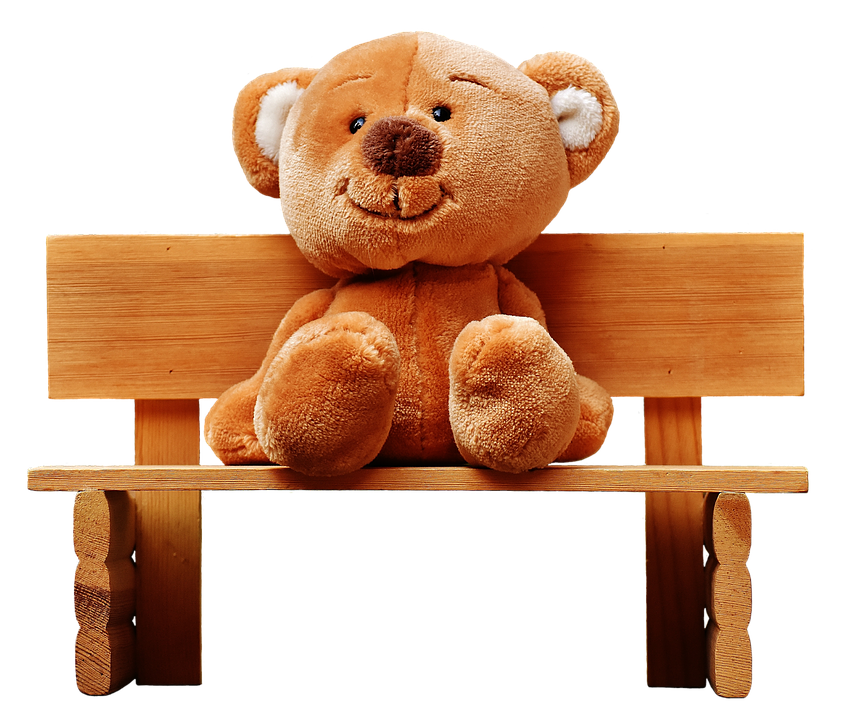 Blue Teddy Bear PNG 2 by Sooy