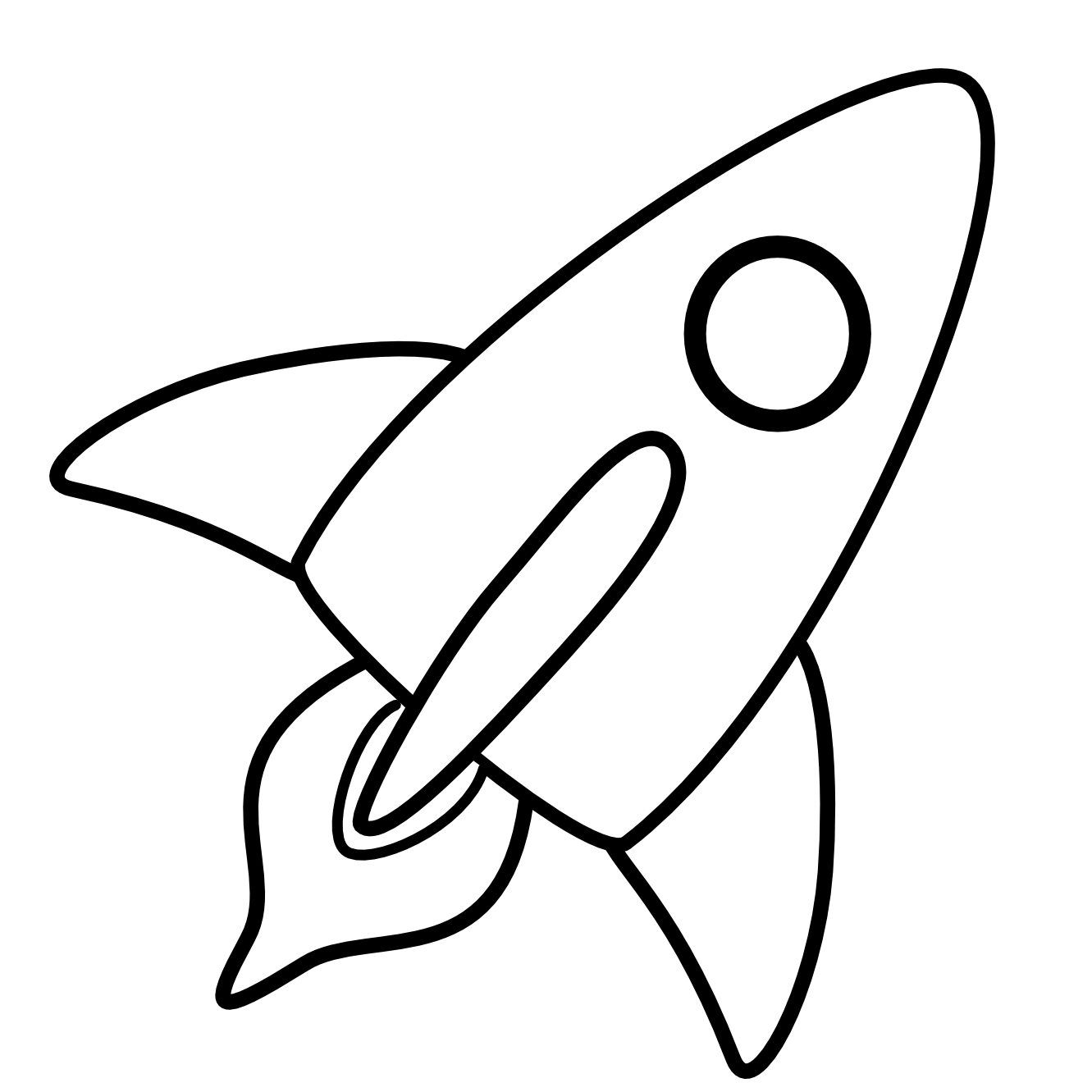 Rocket Clipart Black And White Hd Pictures 4 Hd Wallpapers - Toys Black And White, Transparent background PNG HD thumbnail