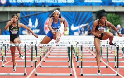 Four Runners With Uk Connections Advanced To The Olympic Trial Semifinals On Thursday (Uk Athletics - Track And Field Hurdles, Transparent background PNG HD thumbnail