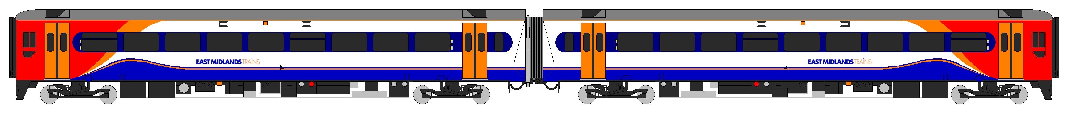 Trains PNG Side View-PlusPNG.