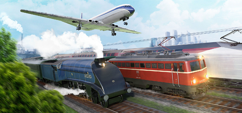 Transport Fever 02 Hd Textless - Transportation, Transparent background PNG HD thumbnail