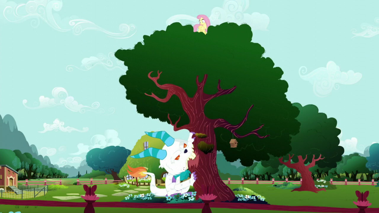 Giant Angel Gnawing On The Tree S5E13.png - Tree Full Of Angels, Transparent background PNG HD thumbnail