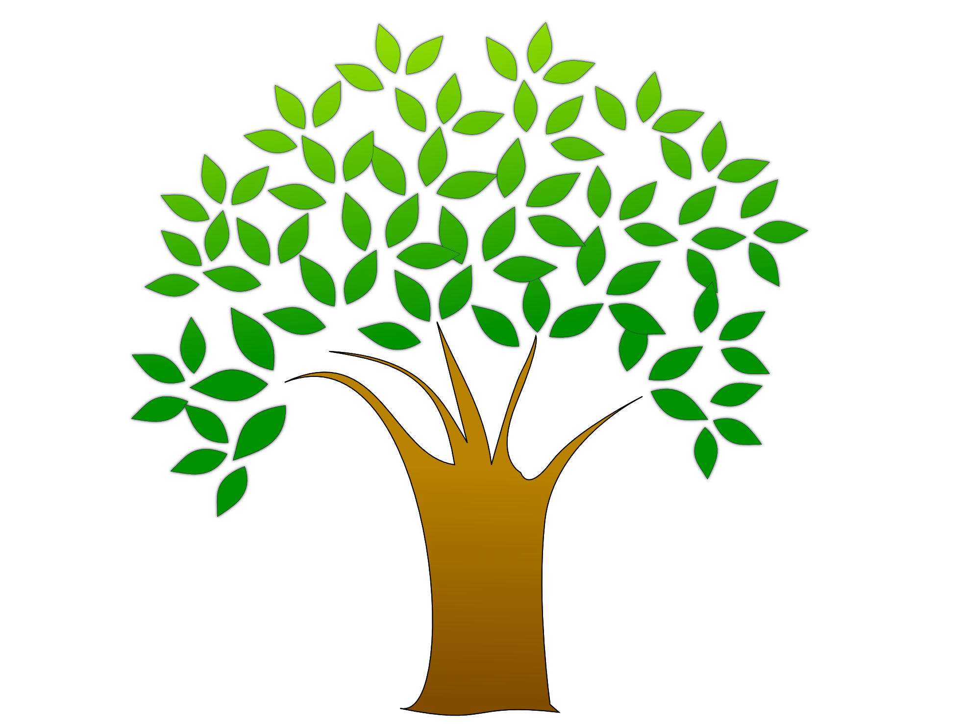 Tree Vector Image - Tree Vector, Transparent background PNG HD thumbnail