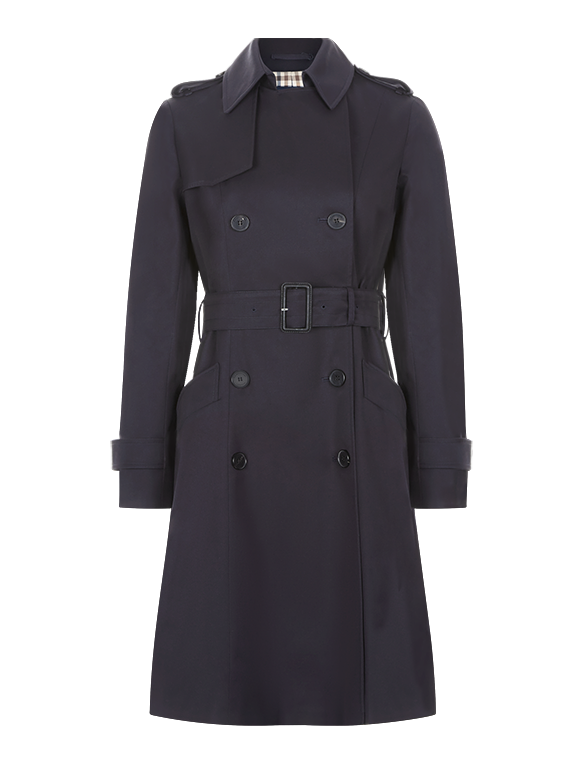 $1,180.00 · Lana Double Breasted Trench Coat - Trench Coat, Transparent background PNG HD thumbnail