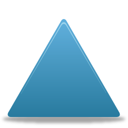 Rounded Triangle Png image #4
