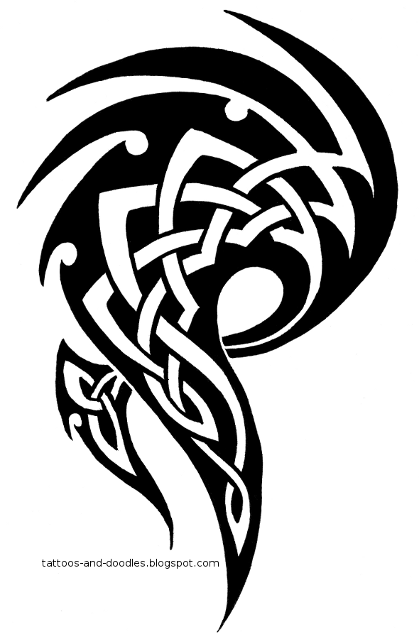 Tribal Celtic Tattoos Png Image #19369 - Tribal Tattoos, Transparent background PNG HD thumbnail