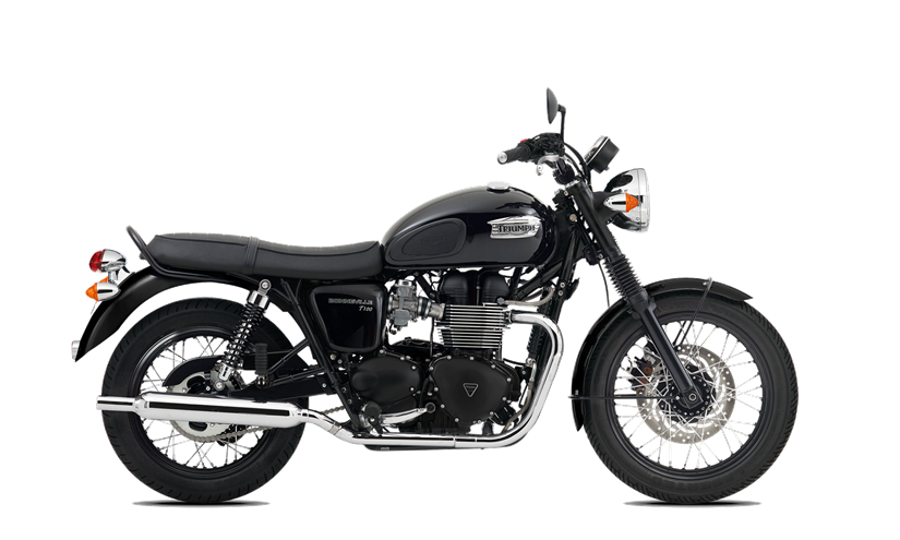 Starting From I Jet Black - Triumph Motorcycles, Transparent background PNG HD thumbnail